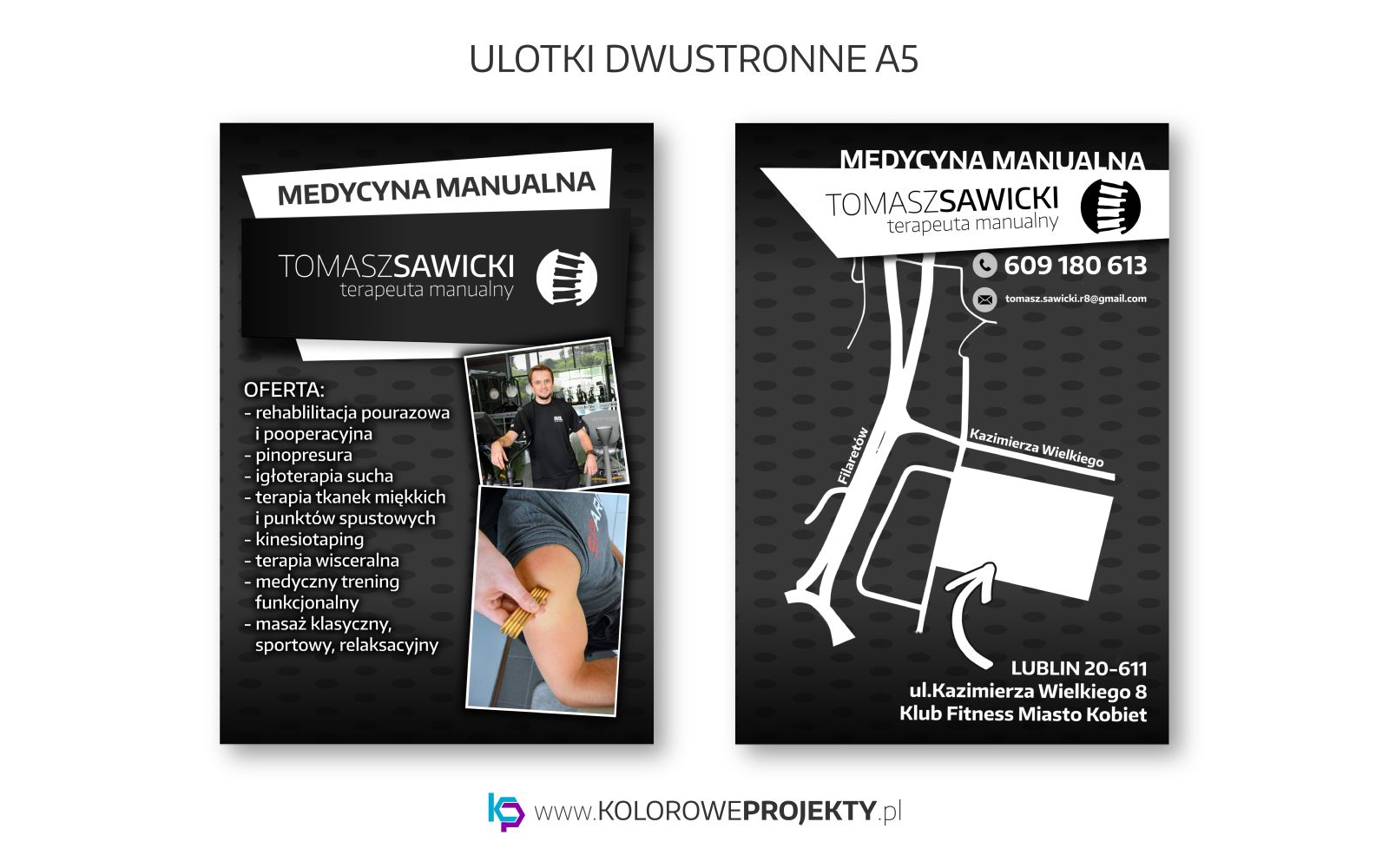 Projektowanie Graficzne Lublin, Ulotki a5